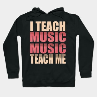 Educational Music Teacher Hoodie